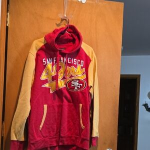 NFL Red Hoodie with Logo